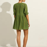 AUGUSTE - Brielle Mini Dress - Seasonal Green