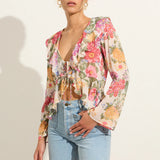 AUGUSTE - Audrina Blouse - Genevieve