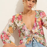 AUGUSTE - Audrina Blouse - Genevieve
