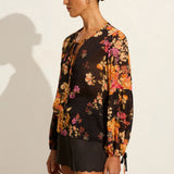 AUGUSTE - Lennox Blouse - Black