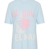 AUGUSTE - Sol Classic Tee - Sky Blue