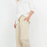 BEC + BRIDGE - Silo L/S Top - White/Ink