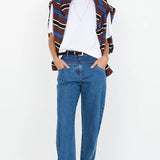 BEC + BRIDGE - Lucien Contrast Jean - Indigo / Washed Denim