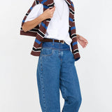 BEC + BRIDGE - Lucien Contrast Jean - Indigo / Washed Denim