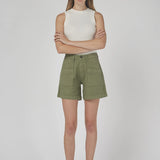DRICOPER - Zaplin Denim Shorts - Oil Green