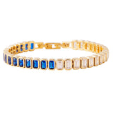 FAIRLEY - Azure Tennis Bracelet