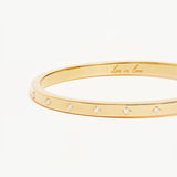 BY CHARLOTTE - Live in Love Hinged Bracelet