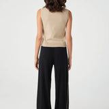 ARCAA - Finley Button Up Vest - Taupe