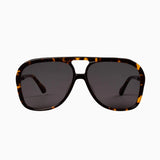 VALLEY EYEWEAR - Bang Dark Tortoise W / Matte Black Metal Trim / Black Lens