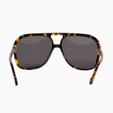 VALLEY EYEWEAR - Bang Dark Tortoise W / Matte Black Metal Trim / Black Lens