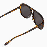 VALLEY EYEWEAR - Bang Dark Tortoise W / Matte Black Metal Trim / Black Lens