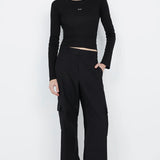 BEC + BRIDGE - B+B Long Sleeve Top - Black
