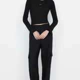 BEC + BRIDGE - B+B Long Sleeve Top - Black