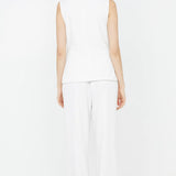 BEC + BRIDGE - Ninah Tie Vest - White