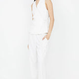 BEC + BRIDGE - Ninah Tie Vest - White