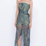 BEC + BRIDGE - Opal Strapless Maxi Dress - Nouveau Bleue