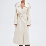 BÜBISH - Dillion Trench Coat - Ivory