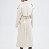 BÜBISH - Dillion Trench Coat - Ivory