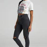 ABRAND - A High Skinny Ankle Basher - Graphite Rip