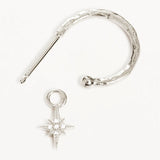 BY CHARLOTTE - Starlight Hoops | Sterling Silver