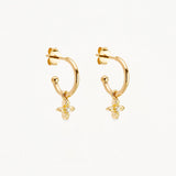 By Charlotte - Live in Light Hoop - 18K Gold Vermeil