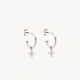 BY CHARLOTTE - Live in Light Hoops - Sterling Silver