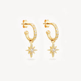 BY CHARLOTTE - Dancing in Starlight Hoops | Gold