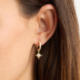 BY CHARLOTTE - Dancing in Starlight Hoops | Gold