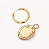 BY CHARLOTTE - Love You To The Moon and Back Hoops
