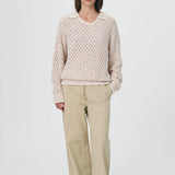 ROWIE - Chanti Boucle Knit Jumper - Sand