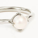 BY CHARLOTTE - Endless Grace Pearl Ring | Silver