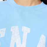 ENA PELLY - Jessie Oversized Tee Collegiate - Cornflower Blue