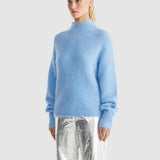 ENA PELLY - Nicola Mohair Knit - Cornflower Blue