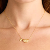 BY CHARLOTTE - Lotus & Little Buddha Necklace