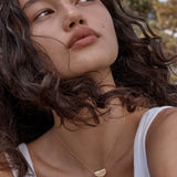 By Charlotte - Lotus Short Necklace