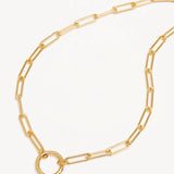 BY CHARLOTTE - 18" With Love Annex Link Necklace