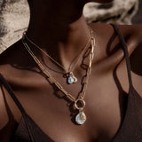 BY CHARLOTTE - 18" With Love Annex Link Necklace
