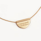 BY CHARLOTTE - Blooming Together Lotus Necklace