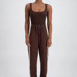 JASMINE ALEXA - Panarea Track Pant - Brown