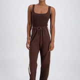 JASMINE ALEXA - Panarea Track Pant - Brown