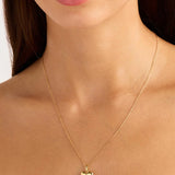 BY CHARLOTTE - Heart Lotus Locket Pendant