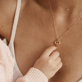 BY CHARLOTTE - Heart Lotus Locket Pendant