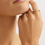 BY CHARLOTTE - Dewdrop Ring | Gold