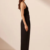 SHONA JOY - Irena High Waisted Tailored Pant - Black