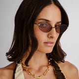 LUV LOU x WHITNEY PORT - The Rose - Vintage Brown