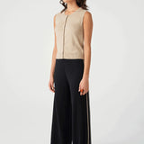 ARCAA - Finley Button Up Vest - Taupe