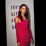 L'IDÉE - Gigi Smocking Gown - Punch