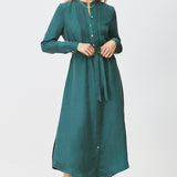 SANCIA - The Yente Dress - Seagrass