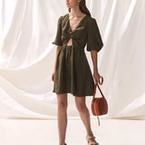 SANCIA - The Bria Dress - Moss