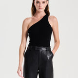 ENA PELLY - Ellen Ribbed Bodysuit - Black